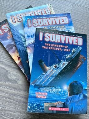 I Survived Series 4-Book Set (Not sold separately)
